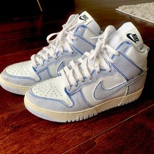 Dunk high 1985 ‘blue denim’ 6.5 men’s, 8 women
